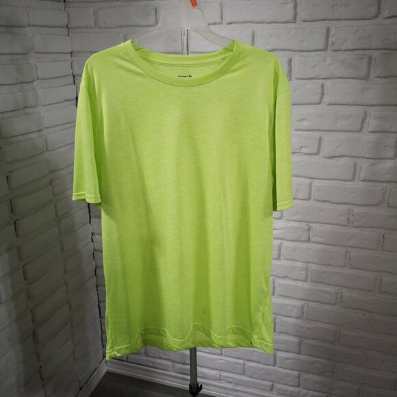 2 / $30.00 - Old Navy Active Men's Size XL Lime Green Straight Fit T-shirt - Picture 1 of 11